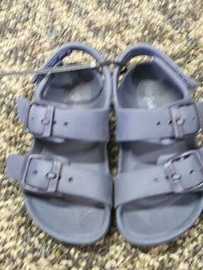 Birkenstock Milano EVA Kids Sandals Size 6 Navy